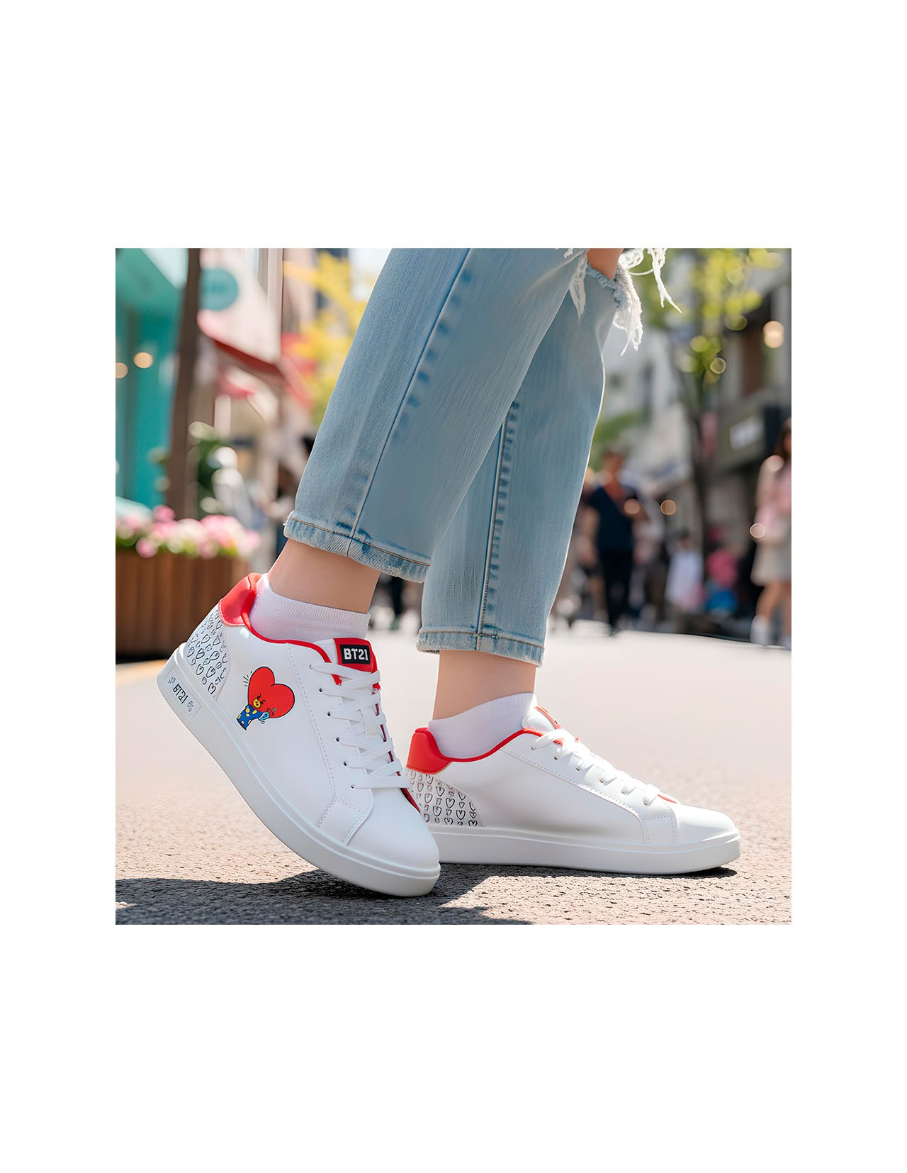 Tenis BT21 BTS para mujer