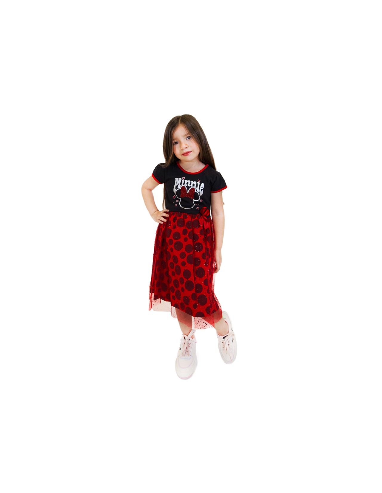Conjunto Casual Vestido y Blusa Disney Minnie Mouse para niña