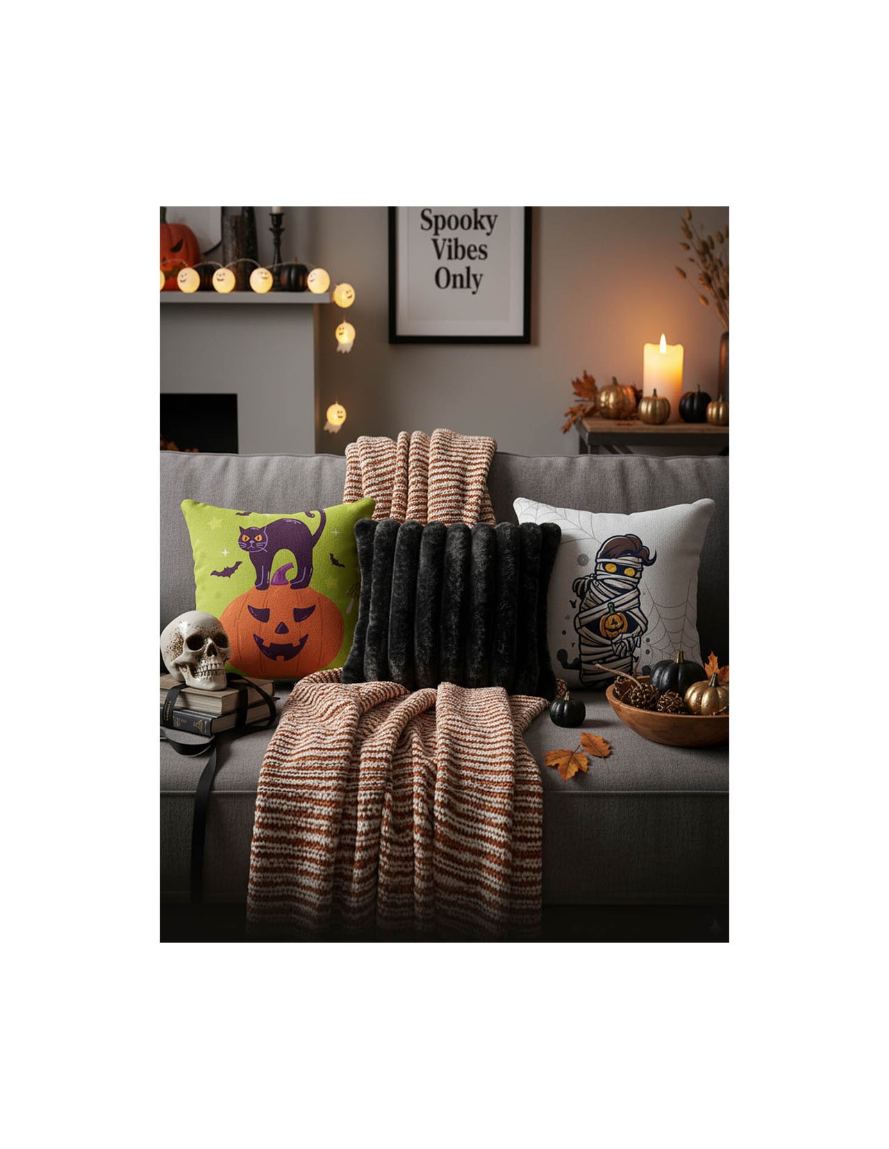 Set de Cojines Decorativos Coprire Halloween
