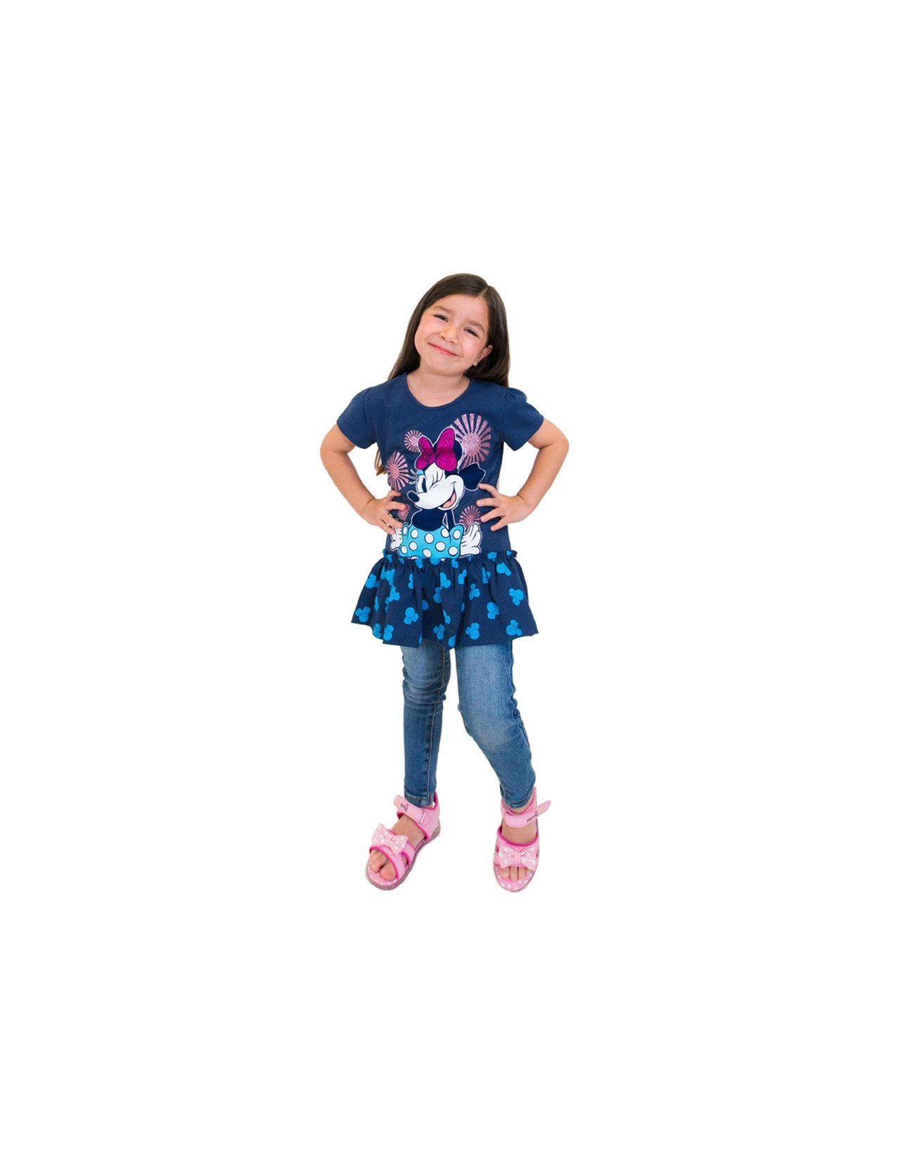 Set 2 Blusas Disney Minnie Mouse para niña