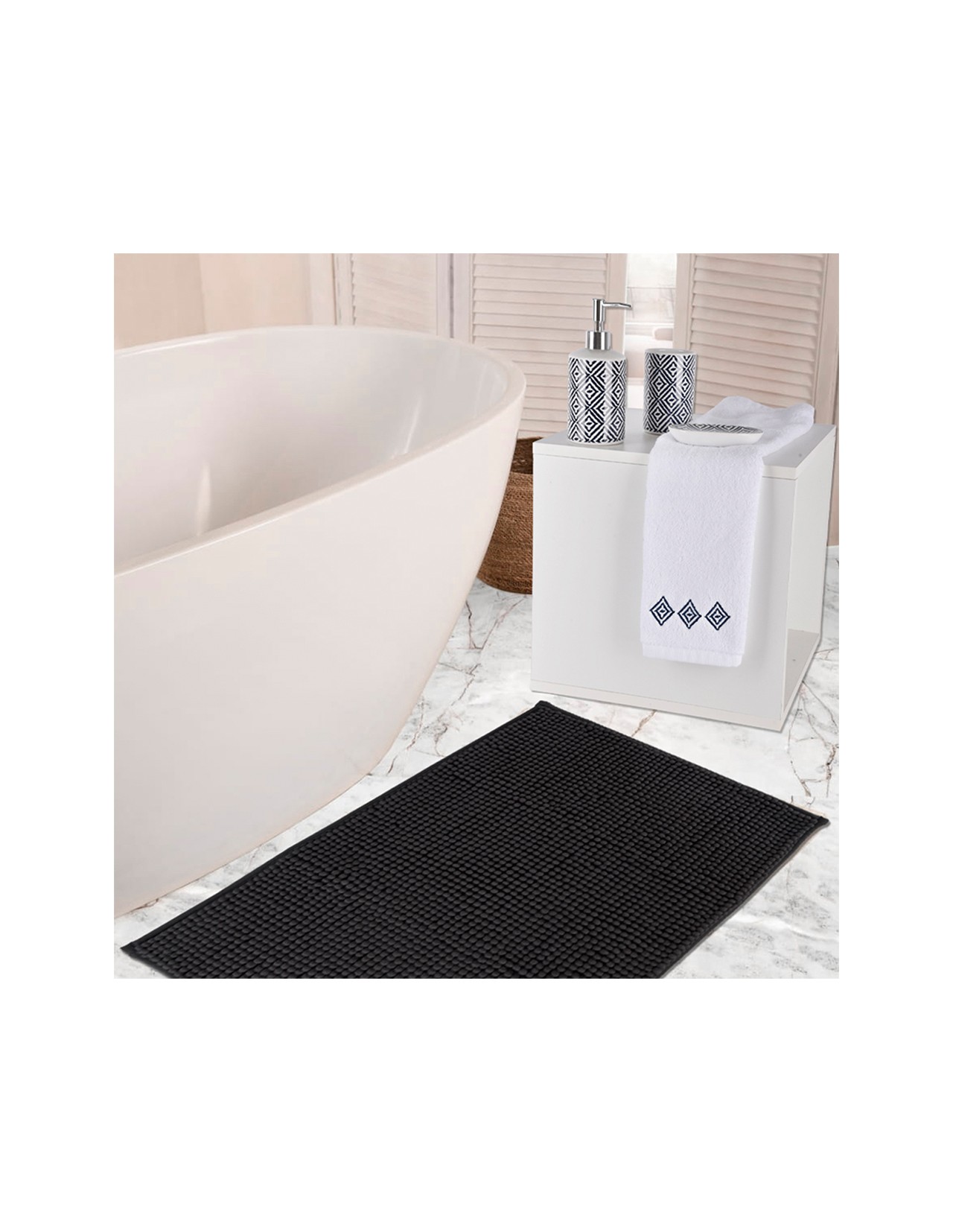 Set de baño Coprire Crisolla Azul