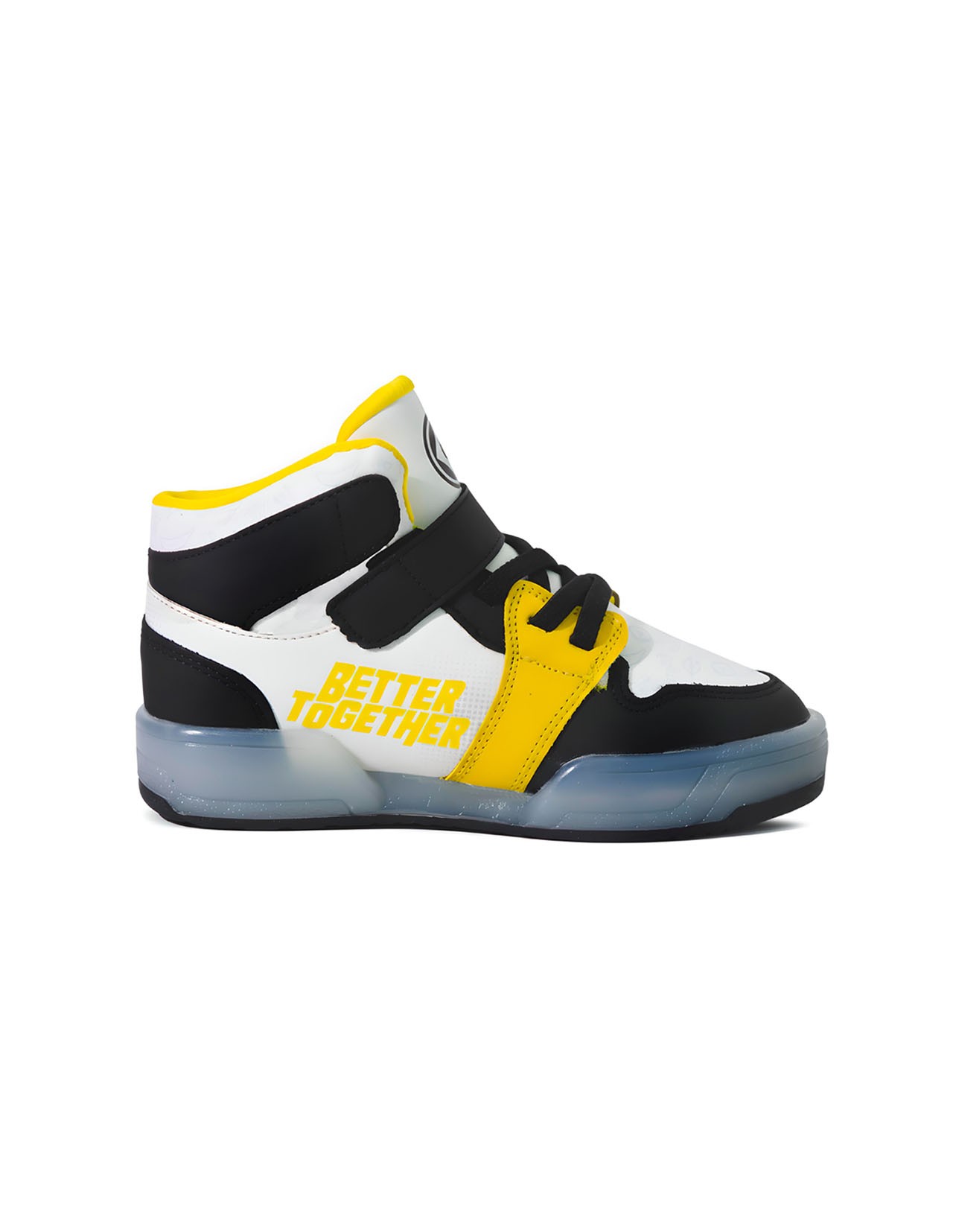 Tenis Universal Minions Media Bota con Luces para niño