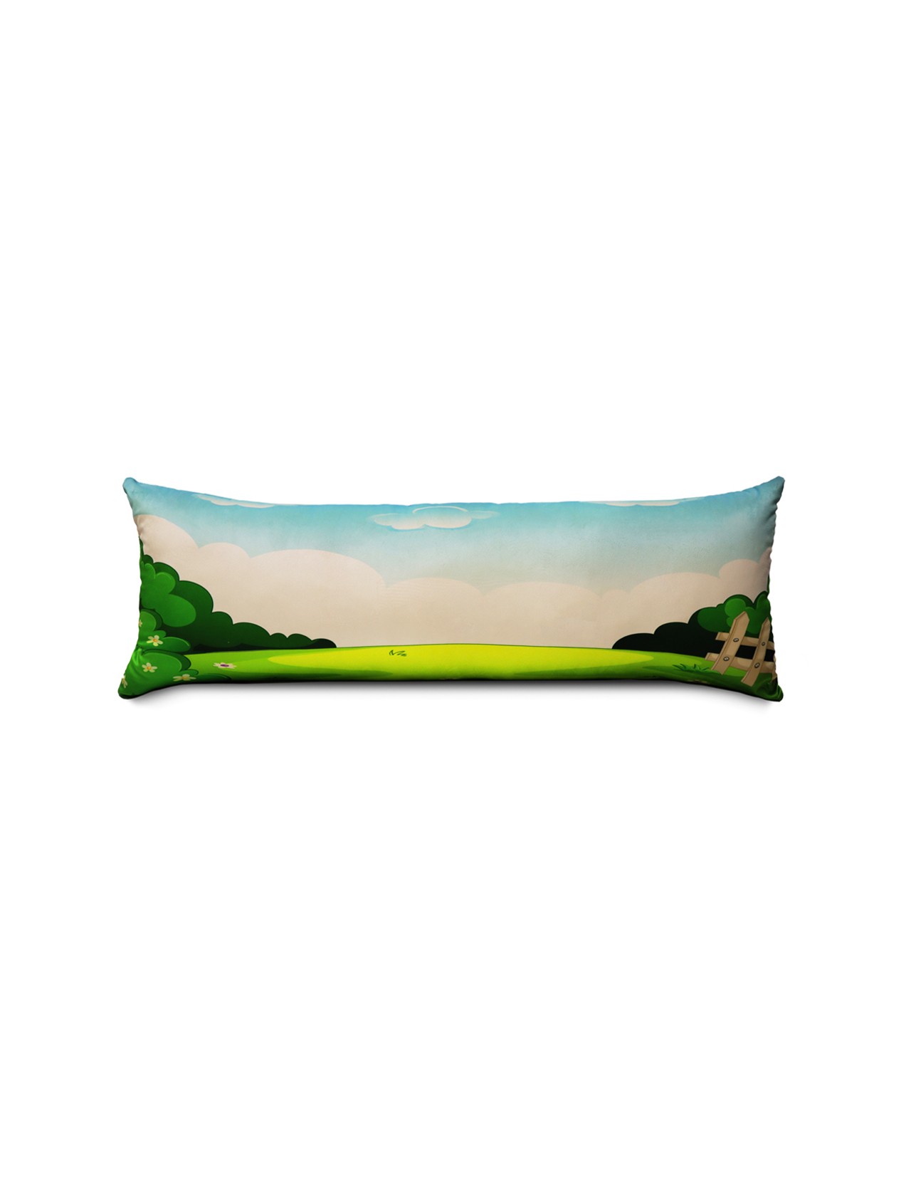 Body Pillow Coprire Terciopelo Azul claro