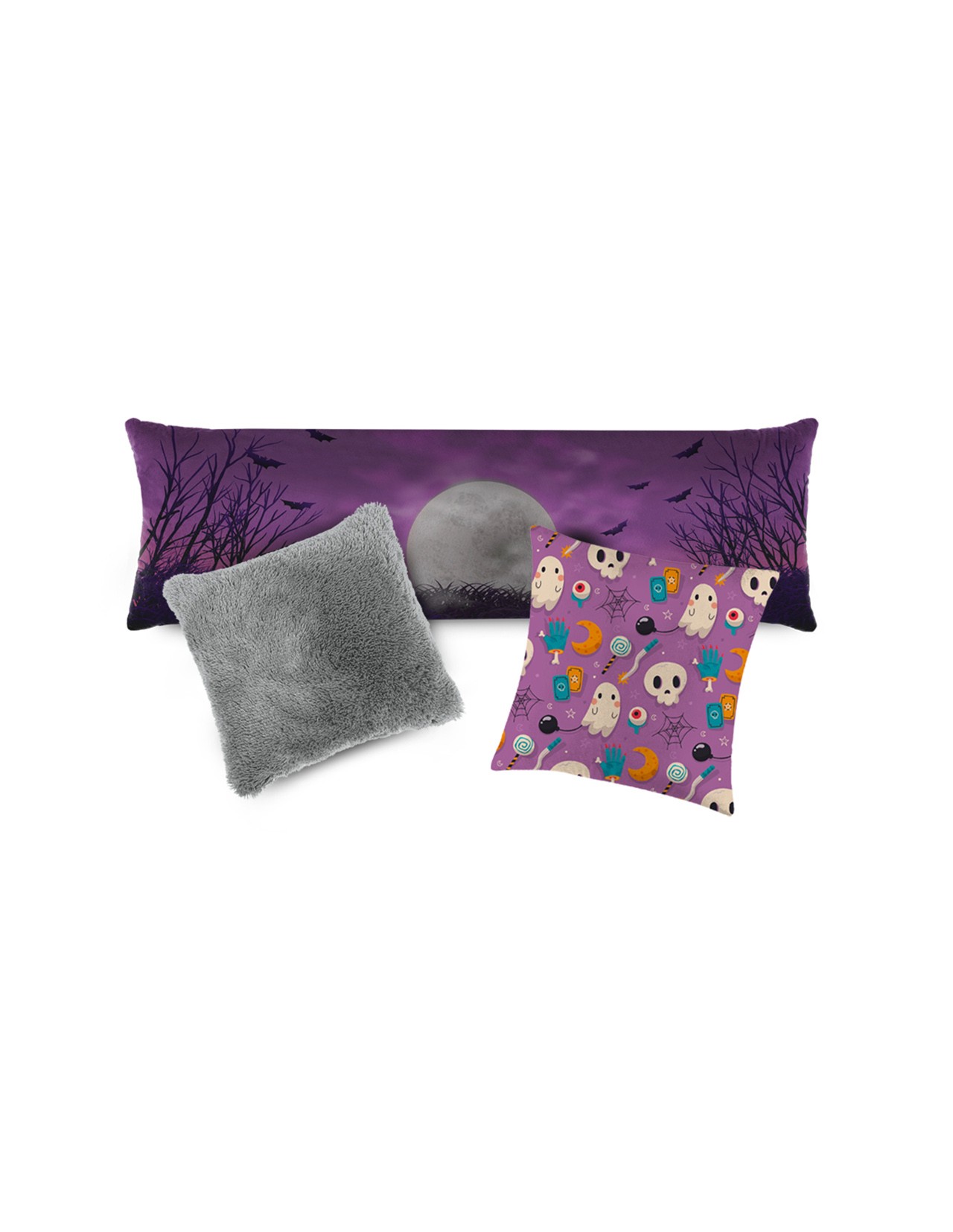Set de Cojines + Almohada Decorativa Coprire Halloween
