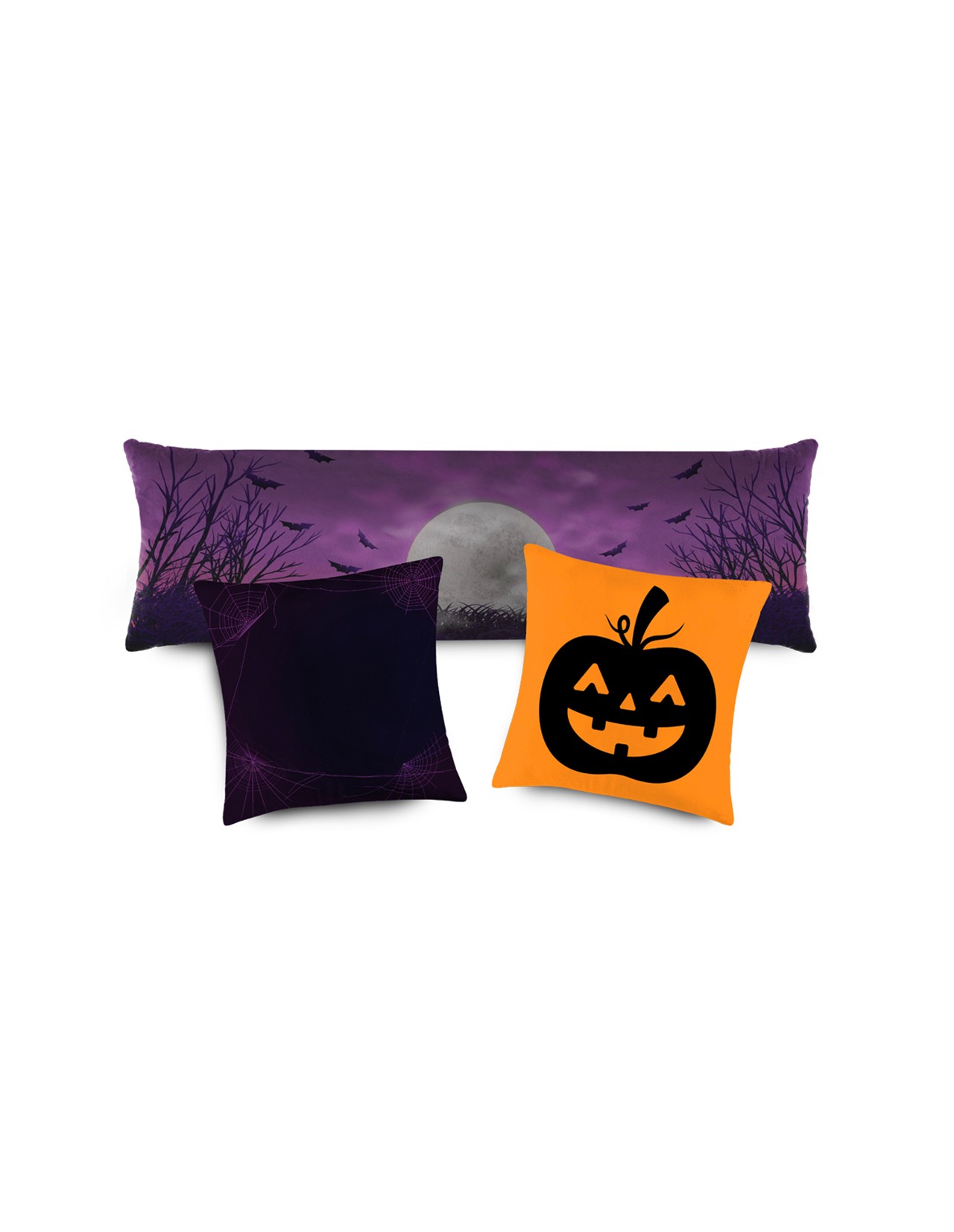 Set de Cojines + Almohada Decorativa Coprire Halloween