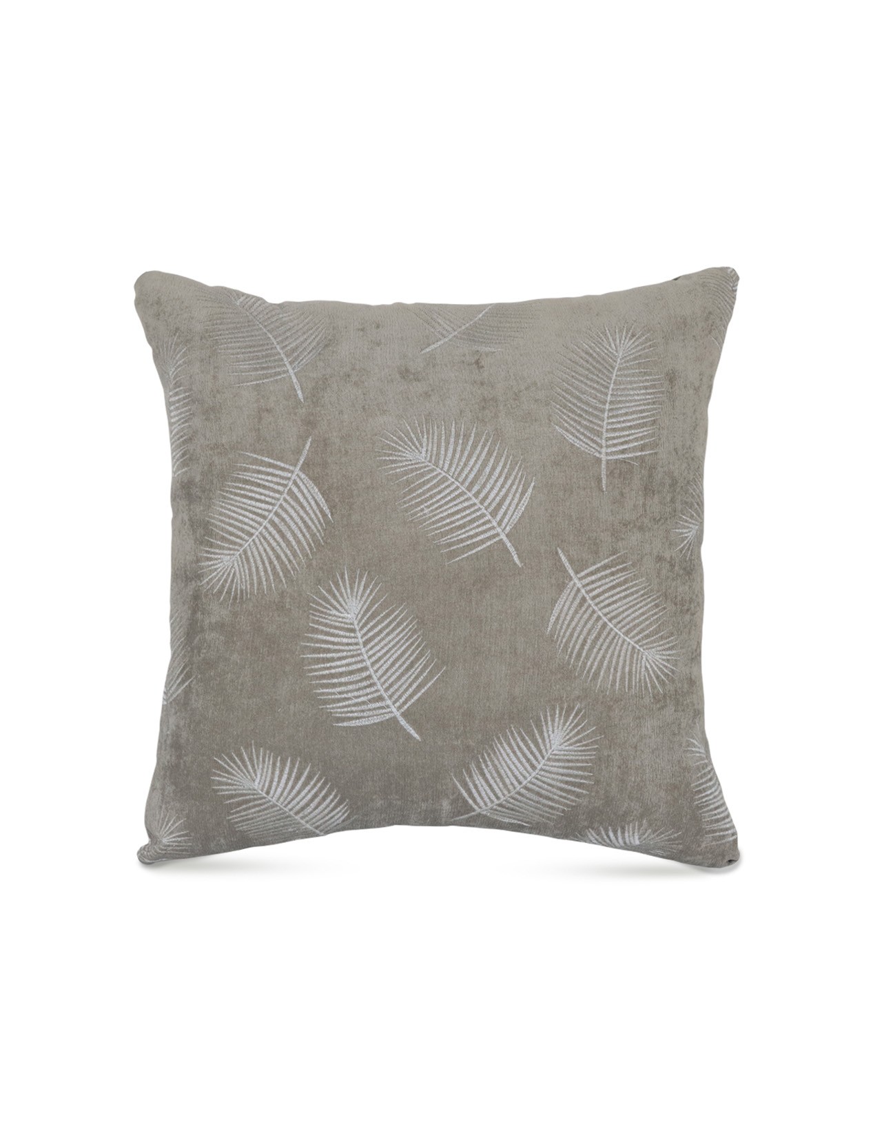 Cojín Decorativo Coprire Bordado Pine Plata