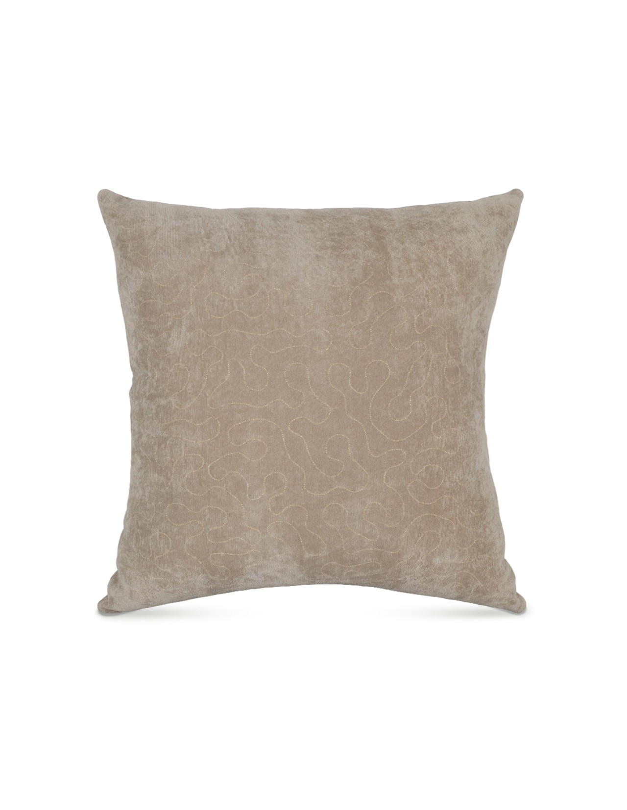 Cojín Decorativo Bordado Coprire Terra Nude