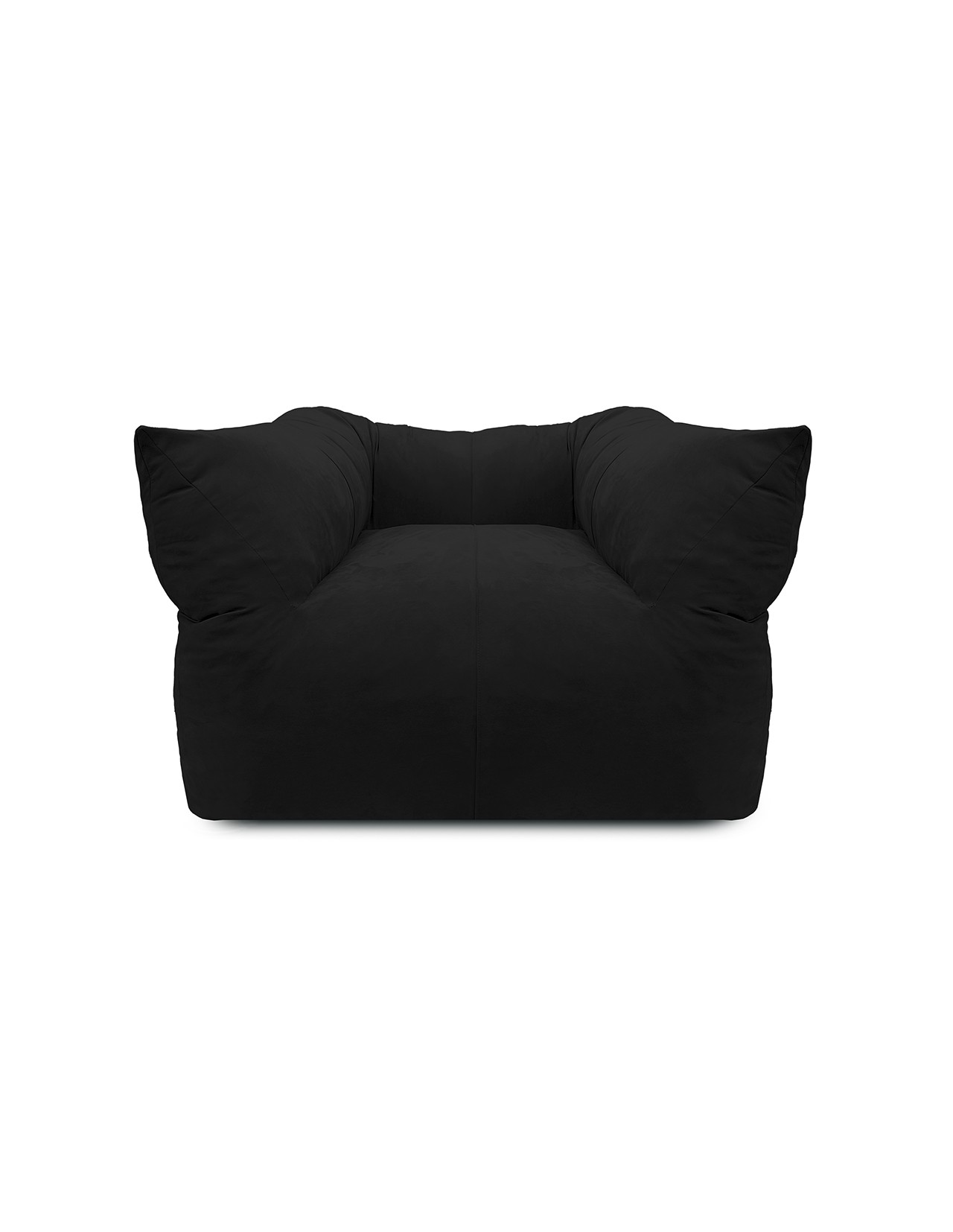 Puff Sacoos Grande Sillón Individual Negro Adulto