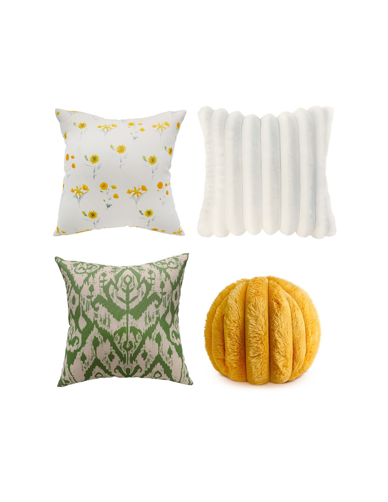 Set de 4 Cojines Coprire Premium 45cm Beige