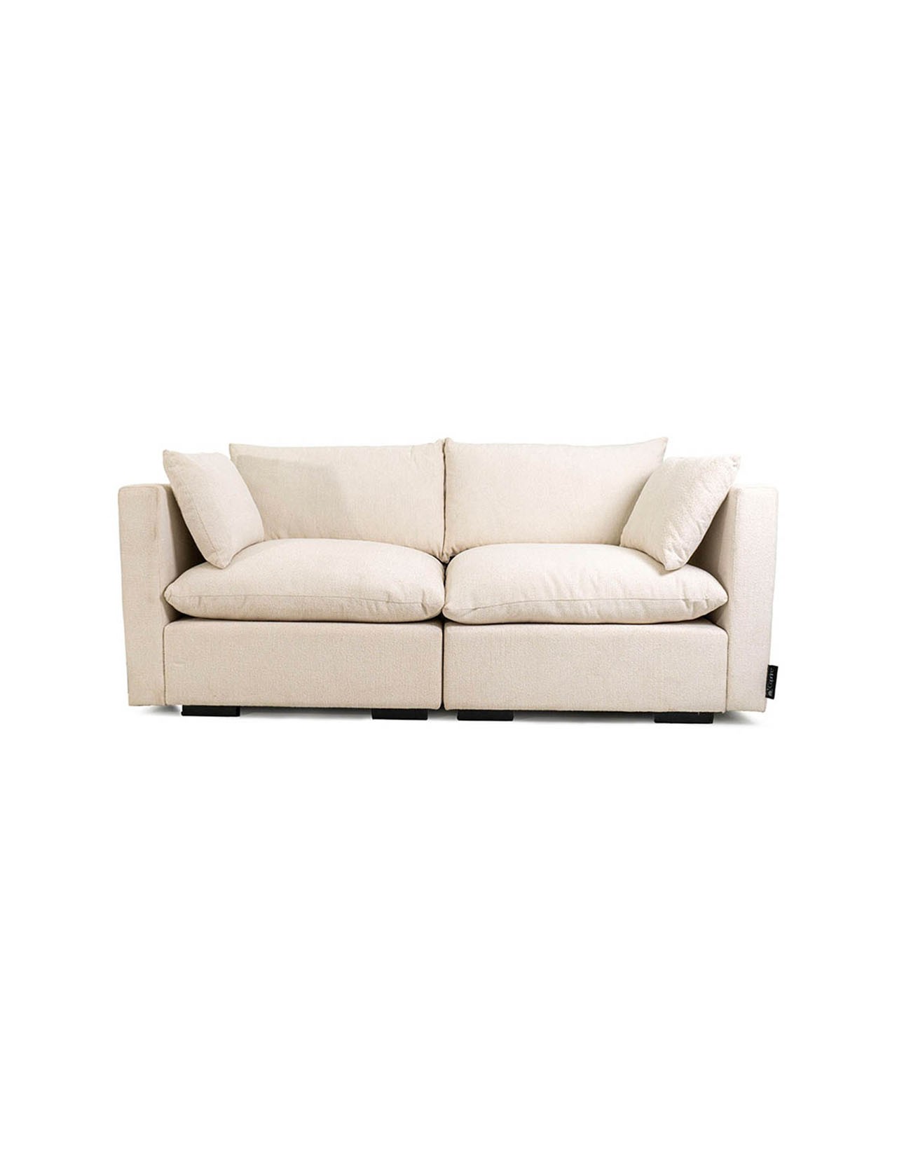 Sillón Modular Coprire Georgia 2 Plazas Beige