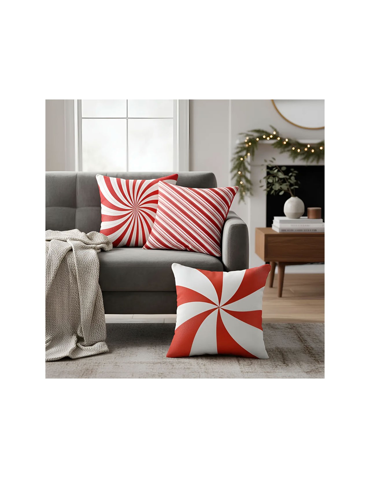 Set de 3 Cojines Decorativos Navideños